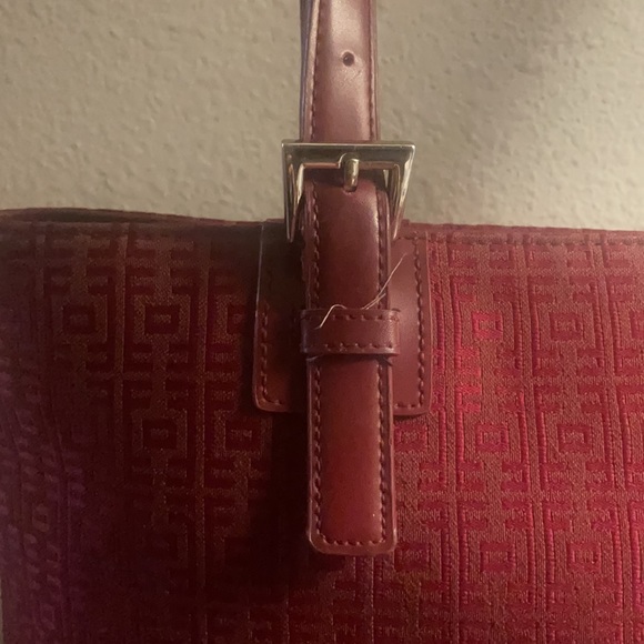 Red Canvas Tote Bag - Picture 3 of 10